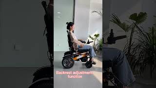 CM0030D Aluminium alloy electric wheelchair [upl. by Ahsemo]