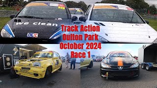 Track Action  Oulton Park  Race 1  Renault 5 GT Turbo amp Peugeot 206 GTi [upl. by Lorien]