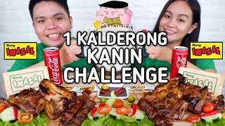 Mang Inasal 1 Kalderong Kanin Challenge Bangus Sisig 6pcs Pork Barbeque Collab SharleneTierro [upl. by Shayn]