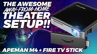 Apeman M4 Portable Projector Tech Review [upl. by Akima579]