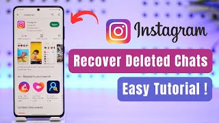 How to Recover Deleted Instagram Messages Recovery [upl. by Saerdna]