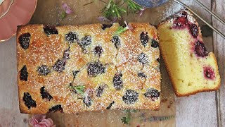 Blackberry Limoncello Cake [upl. by Olnton479]