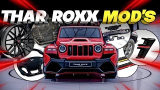 Top 7 Best Mods for Thar Roxx  Thar Roxx Modifications [upl. by Kurman403]