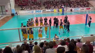 Cucine Lube Civitanova 3 vs Valsa Group Modena Volley 1Palasport di San Severino Marche 22092024 [upl. by Virge]