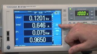 WT1800 Digital Power Analyzer Demonstration [upl. by Darnall58]