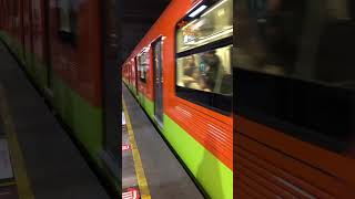 Metro Cdmx reels travel viajes train metro cdmx mexico [upl. by Domela]