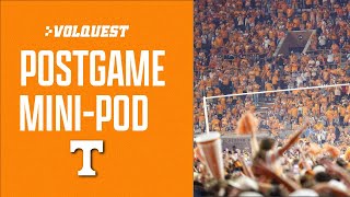 Tennessee Football Postgame MiniPodcast Reacting to a win over Alabama I Volquest I GBO [upl. by Alsi]