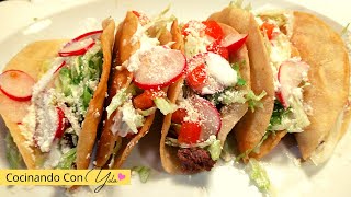 Tacos De Carne Molida Facil y Rapido [upl. by Chadd250]