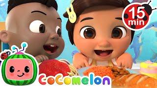 Ninas Yummy Food Lunch Song  Sing Along with Nina  CoComelon Nursery Rhymes amp Kids Songs [upl. by Conal]