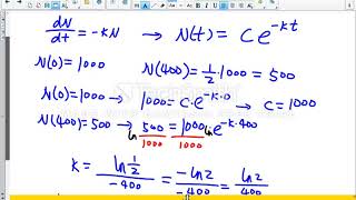 Radioactive Decay Differential Equations [upl. by Benedetta]