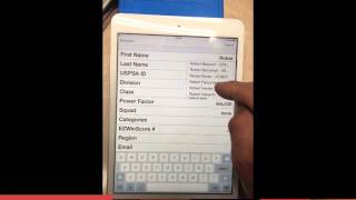 Practiscore Match Setup on IPad [upl. by Stets48]