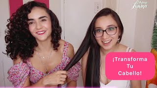 ¿MÉTODO CURLY PARA CABELLO LACIO 😱 ¡SÍ SE PUEDE  ¡LLEVA TU MELENA A SU ESTADO MÁS SALUDABLE ✨ [upl. by Ayekat]