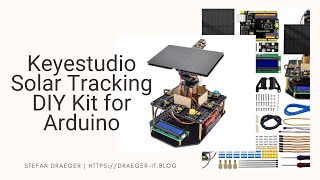 Keyestudio  Solar Tracking DIY KIT for Arduino [upl. by Sheepshanks492]