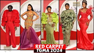 🔥🔥 TGMA 2024 Red Carpet  Telecel Ghana Music Awards 2024 Red Carpet Spectacular [upl. by Enilkcaj]