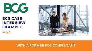 BCG First Round Case Interview Given by Former BCG Consultant [upl. by Auqenaj150]