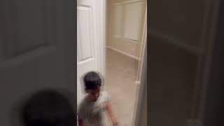 Son tells dad he hears something in his room then this happens shorts [upl. by Enomaj]