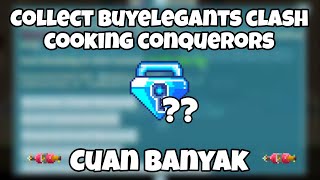 Collect Puluhan BGL Lagi di BUYELEGANTS Event Cooking Conquerors Summer Clash [upl. by Niac]