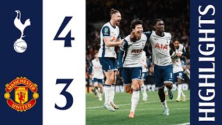 HEUNGMIN SON SCORES FROM A CORNER 😵  Tottenham Hotspur 43 Man Utd  Carabao Cup Highlights [upl. by Inverson475]