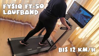 FYSIQ FT50 Laufband für Zuhause bis 12KMH 3 in 1 Walking Pad mit Dual LED Anzeige [upl. by Akkeber620]