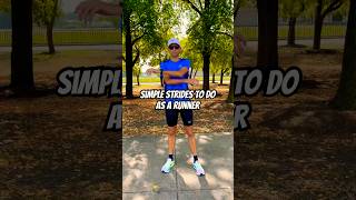 Simple strides to do for runners [upl. by Nedgo]