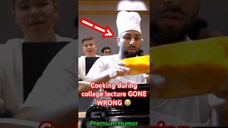 Bro was cooking DURING A COLLEGE LECTURE 😭 [upl. by Nimajneb46]