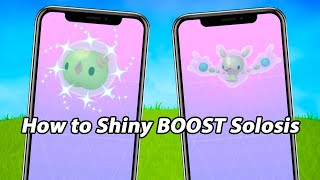 HOW TO CATCH SHINY SOLOSIS Get Shiny BOOSTED Rates  Psychic Spectacular Event [upl. by Islaen]