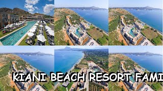 Kiani Beach Resort Family All Inclusive Kalyves Greece [upl. by Keever]