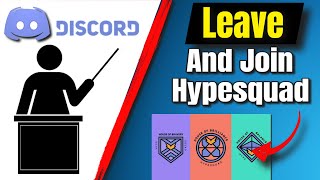 How To Leave And Join The Hypesquad [upl. by Ecydnarb117]