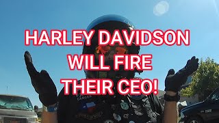 WHEN THEY START LOSING MONEY HE WILL BE FIRED jochenzeitz harleydavidson ceofired fired [upl. by Maryjo449]