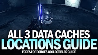 All 3 Data Caches in Forest of Echoes Location Guide Destiny 2 [upl. by Hodosh]