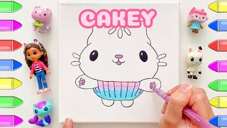 Gabbys Dollhouse Colouring Cakey [upl. by Nathanil]