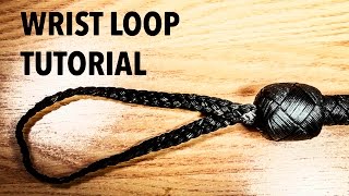 Bullwhip Wrist Loop Tutorial  Nicks Whip Shop [upl. by Emelita]