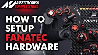 Fanatec Setup Guide • Assetto Corsa Competizione [upl. by Ignaz649]