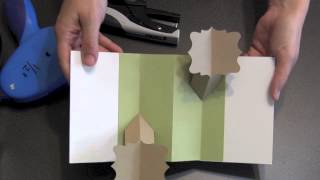 PU2 Spring Loaded Double Fold Popup Card [upl. by Blunk674]