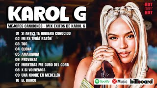 Karol G Grandes Éxitos Mix 2024  Lo Más Popular de Karol G  Canciones de Karol G [upl. by Ainimreh]