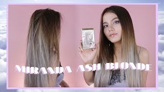 Miranda Ash Blonde  Grey Review  Tutorial Bahasa Indonesia  Boya Boay [upl. by Nojel]