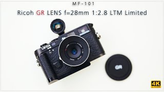 MF101  Ricoh GR Lens 28mm F28 LTM Limited​ 4K Review  廣東話 Vlog66 [upl. by Pigeon]