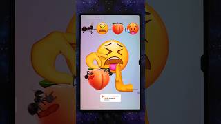 🐜😫🍑🥵 emoji mixing digitalart emojichallenge funny shorts [upl. by Aiuqcaj]