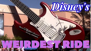 Rock n Roller Coaster  Disneys WEIRDEST Ride Full Review [upl. by Barbarese]