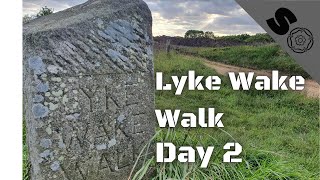 Lyke Wake Walk Day 2 Blakey Ridge to Ravenscar Moors NYMR Trig points trains and more [upl. by Karolyn548]