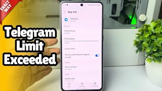 How to solve telegram limit exceeded 2024 [upl. by Kinata407]