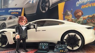 Playmobil Porsche 70078 Mission E  Rex Dasher  Playmobil the movie  la pelicula [upl. by Squire]