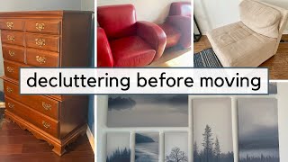 Decluttering 65 Items Before Moving  Decluttering Ideas [upl. by Haliled524]