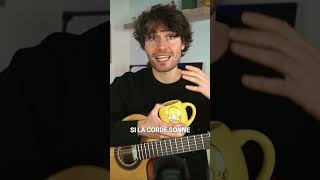 Tu es perfectionniste  Problème 😨  guitaredébutant tutoguitare [upl. by Nomolas668]