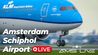 Schiphol Airport Live  Sunday 17th Mar 2024 [upl. by Jumbala537]