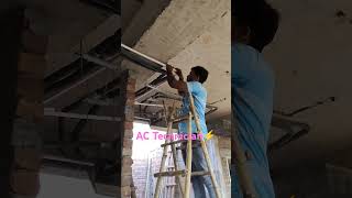 Abhishekaircool👇👆⚡hvac installation trending viral youtubevideo airconditioner hvac [upl. by Haletta]