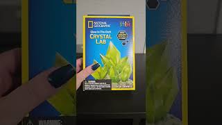 Nat Geo Crystal Grow Kit Review Can You Really Grow GlowintheDark Crystals [upl. by Mitzi]