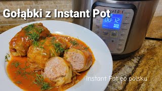 Gołąbki z mięsem i ryżem z Instant Pot jak sparzyć kapustę w IP stuffed cabbage in Instant Pot [upl. by Atterys]