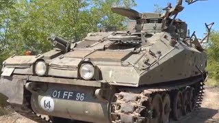 Обзор механиков России БТР FV103 Spartan Украины [upl. by Airdnazxela151]