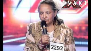 Това бабе съсипа журито от смях  X  Factor България 110911 [upl. by Aikym78]